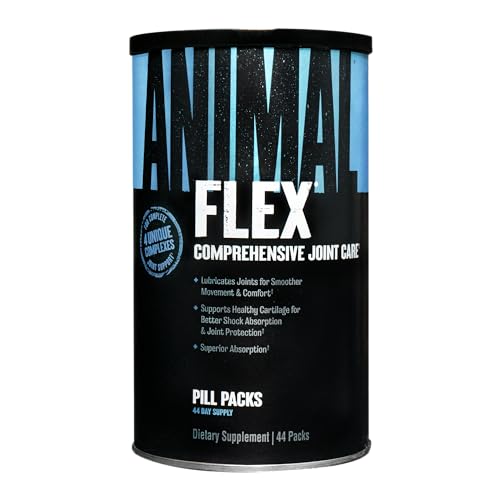 Animal Flex –Complete Joint Support Supplement – Contains Turmeric Root Curcumin 