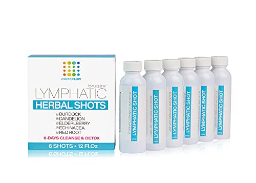 Bruizex Lymphatic Drainage Shots, Drink Supplment for Full Body Lymphatic Cleanse & Detox