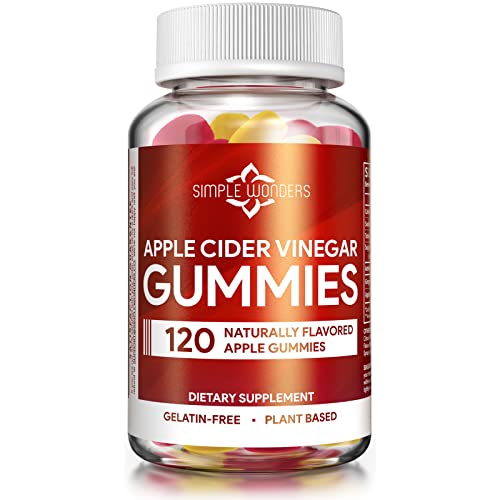 Apple Cider Vinegar Gummies with The Mother - ACV Gummies for Detox, Cleansing & Immune Support