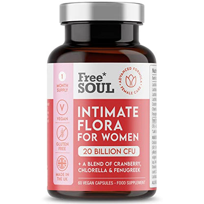 Probiotics for Women - Comprehensive Bio Cultures for Women's Intimate Flora, 20 Billion 