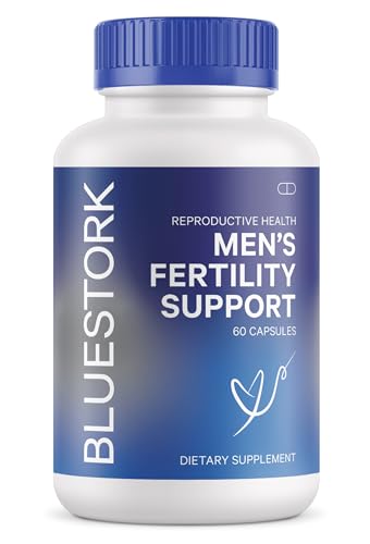 Blue Stork Fertility Supplements for Men - Supports Conception for Him - Male Prenatal Vitamins