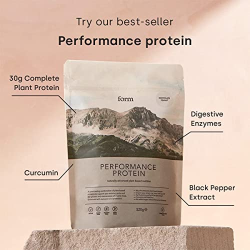 Form Performance Protein - Vegan Protein Powder - 30g of Plant Based Protein per Serving