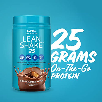 GNC Total Lean | Lean Shake 25 Protein Powder | High-Protein Meal Replacement Shake