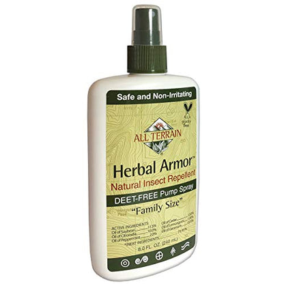 All Terrain Herbal Armor Natural Insect Repellent, DEET-FREE Pump Spray