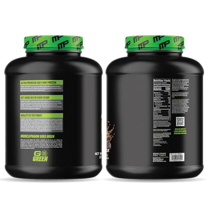 MusclePharm Combat 100% Whey, Chocolate Milk - 5 lb Protein Powder - Gluten Free