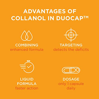 Collanol - Innovation in The Care of Healthy Joints - Liquid Formula in a Double Capsule 3D Collagen