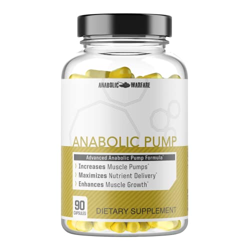 Anabolic Pump, Advanced Pump Formula, Increase Muscle Pumps*, Maximize Nutrient