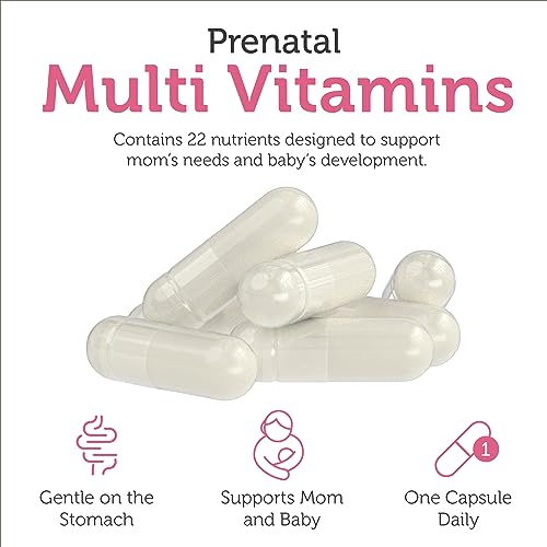 Zahler - Total One Prenatal Vitamins for Women (120 Count) Daily Multi Vitamin Prenatals