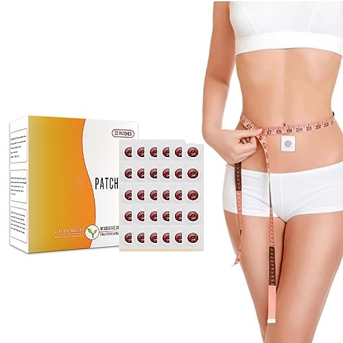 30Pcs Belly Patch, Sweatproof Patches, Toning Contouring Firming Patches, Tummy Button