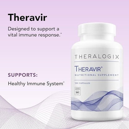 Theralogix Theravir Immune Support Supplement - 90-Day Supply - Immune Support Sup