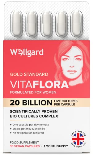 Wellgard Vitaflora Probiotics for Women - Scientifically Proven Bio Cultures for Women’s