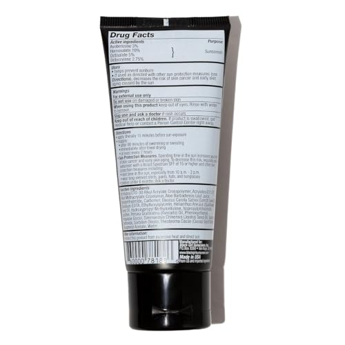 Black Girl Sunscreen - Face & Body Moisturizing Sunscreen Lotion SPF 30, No White-Residue