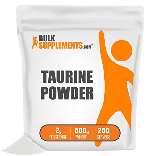 BULKSUPPLEMENTS.COM Taurine Powder - Taurine Supplement, Taurine 2000mg