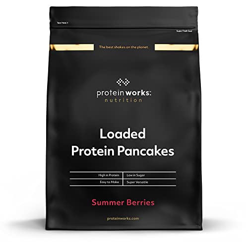 Protein Works - Loaded Protein Pancake Mix | Premium Pancake Mix | High Protein Pancakes