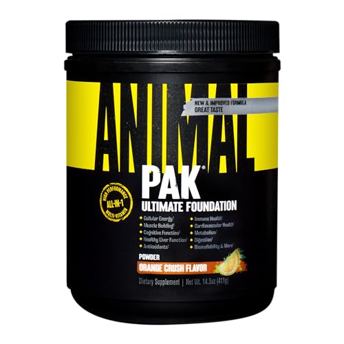 Animal Pak - Vitamin Powder with Zinc, Magnesium, Amino Acids and More - Digestive 