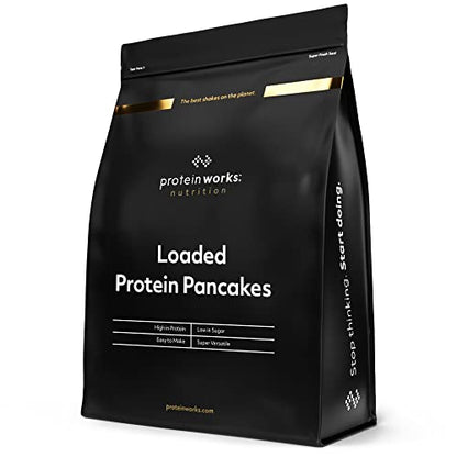 Protein Works - Loaded Protein Pancake Mix | Premium Pancake Mix | High Protein Pancakes