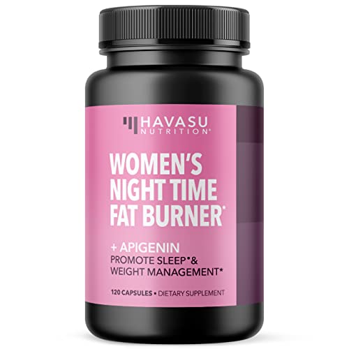 Night Time Fat Burner for Women | Weight Loss and Sleep Support Blend With Apigenin 