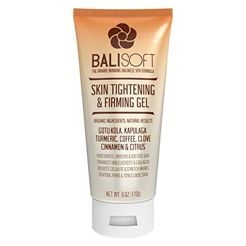 BALISOFT Organic Skin Tightening & Firming Gel. Full Body Slimming, Toning, Anti-Aging