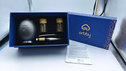 ARTRONIC Orbby Portable Aromatherapy Diffuser | Adjustable Temp | Natural Agarwood