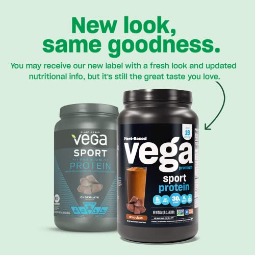 Vega Premium Sport Protein Berry Protein Powder, Vegan, Non GMO, Gluten Free Plant