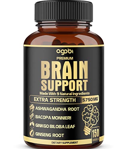 9in1 Brain Support Supplement 5750 Mg - Blended With Ashwagandha, Panax Ginseng