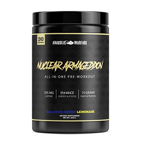 Anabolic Warfare Nuclear Armageddon Pre Workout Powder Pre-Workout for Men