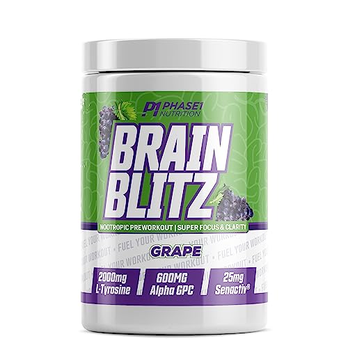 Phase One Nutrition Brain Blitz, Grape - 20 Servings