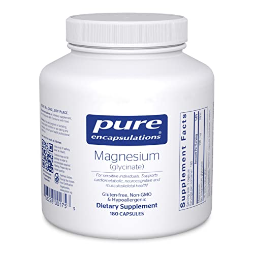 Pure Encapsulations Magnesium (Glycinate) - Supplement to Support Stress Relief, Sleep