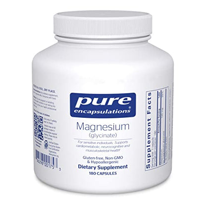 Pure Encapsulations Magnesium (Glycinate) - Supplement to Support Stress Relief, Sleep