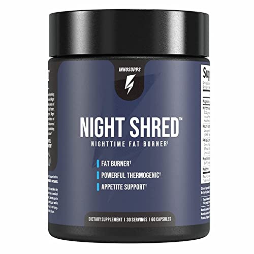 InnoSupps Night Shred | Night Time Fat Burner and Natural Sleep Support