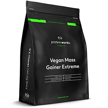 Protein Works - Vegan Mass Gainer Extreme | High Calorie Protein Powder | Weight Gainer