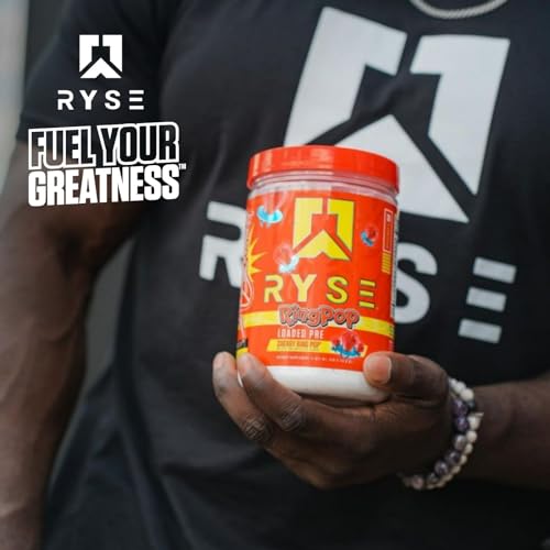 RYSE Up Supplements Loaded Pre Workout Powder Supplement for Men & Women