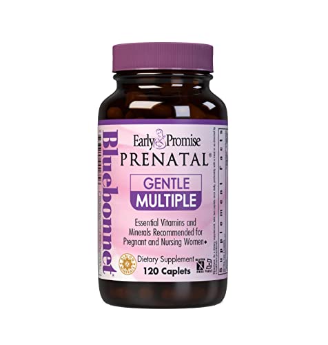 Bluebonnet Early Promise Prenatal Gentle Multiple Caplets, 120 Count, Pink