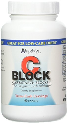 Absolute Nutrition CBlock Carb/Starch Blocker, 90 Caplets