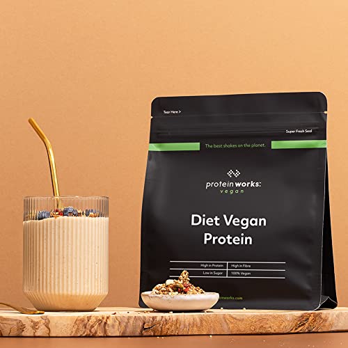 Protein Works - Diet Vegan Protein Powder | Low Calorie Plant Based Protein