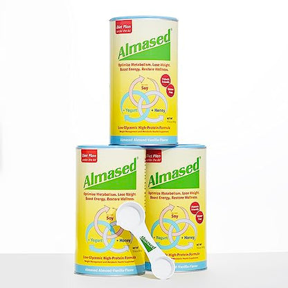 Almased Protein Powder for Weight Loss Kit for Men & Women, Natural Meal Replacement 