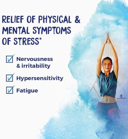 Boiron StressCalm for Relief of Stress, Anxiousness, Nervousness, Irritability, and Fatigue - 60 Count