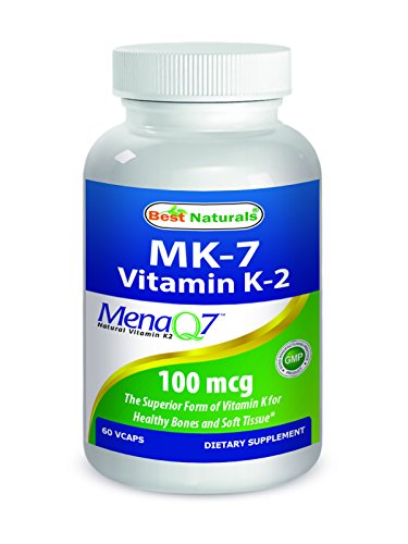 Best Naturals MK-7 100 mcg 60 Vcaps