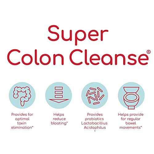 Health Plus Super Colon Cleanse Digestive Support | Constipation Relief to Reduce Bloating