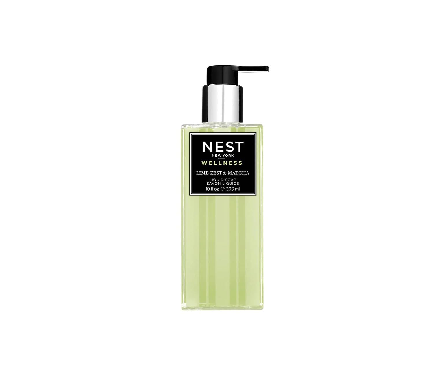 NEST New York Wellness Collection Lime Zest & Matcha - Candle, Diffuser, Soap, Body Wash (Liquid Soap)