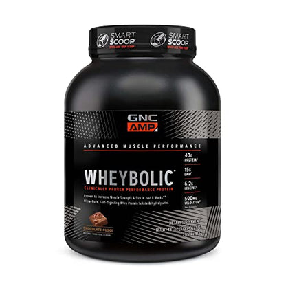 GNC AMP Wheybolic | Targeted Muscle Building and Workout Support Formula | Pure Whey