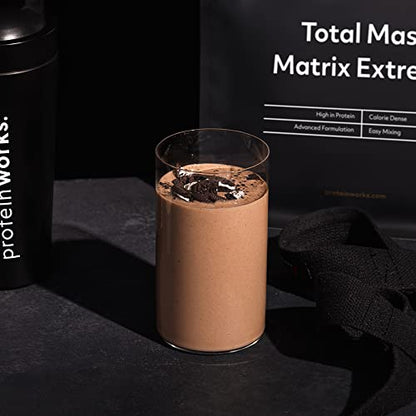 Protein Works - Total Mass Matrix Extreme Mass Gainer | High Calorie Protein Powder