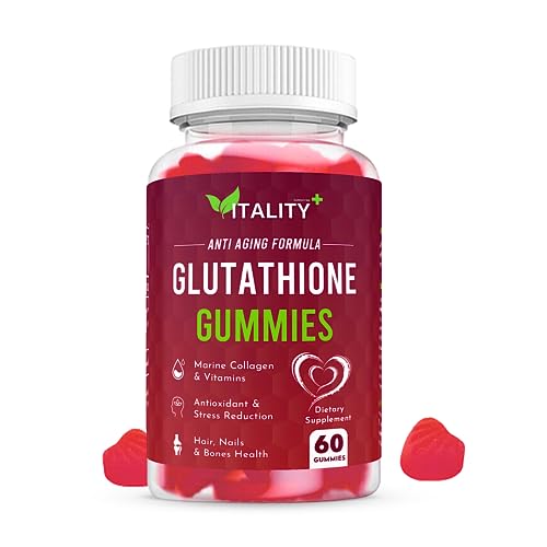 Glutathione Gummies | with Marine Collagen | 1050mg per Serving | Antioxidant Support