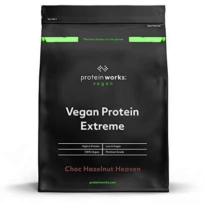 Protein Works - Vegan Protein Extreme | 29g Plant Based Protein | Added Vitamin Blend | 14 Servings