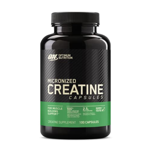 Optimum Nutrition Micronized Creatine Monohydrate Capsules, Keto Friend