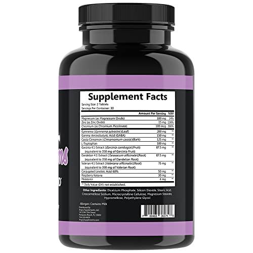 Angry Supplements Skinny Dreams, Night Time for Restful Sleep All-Natural Weight Loss