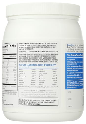 365 by Whole Foods Market, Vanilla Whey Protein Isolate, 15.9 Ounce