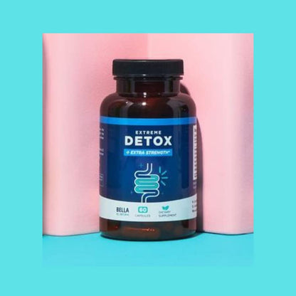 Bella All Natural Extreme Detox - Colon Cleanse and Full Body Detox - 60 Caps