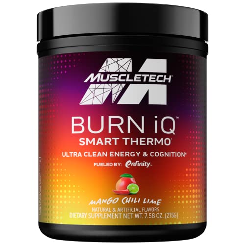 MuscleTech Burn iQ Smart Thermo Supplement Fueled with Paraxanthine Enhanced 