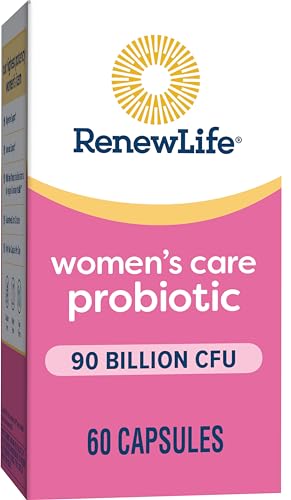 Renew Life Women's Probiotic Capsules, Supports pH Balance for Women, Vaginal